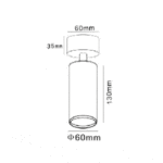 Drawing MARC-B Track light Gu10 โคมติดลอย GU10 สปอตไลท์ติดลอย GU10